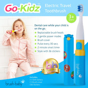 Periuță de dinți electrică Brush-Baby Go-Kidz
