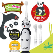 Periuță de dinți reîncărcabilă Pan Pan Panda (0-10 Ani)