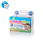 BrushBaby finger sleeve soothing Teething Wipes with Xyitol for babies